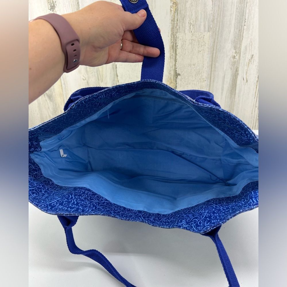 Dansko Blue Coated Large Tote Bag - Picture 6 of 9